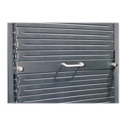 APC Modular Toolless Blanking Panel - Kit de painel vazio de bastidor - preto - 1U - 19" (pacote de 200) - para NetShelter SX A