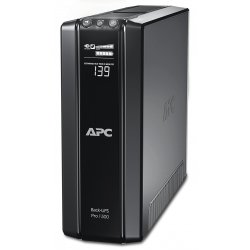 APC Back-UPS Pro 1500 - UPS - AC 230 V - 865 Watt - 1500 VA - RS-232, USB - conectores de saída: 10 - preto BR1500GI