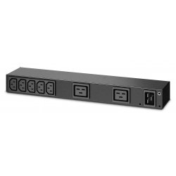 APC Basic Rack PDU AP6120A - Unidade de distribuição de potência (montável em bastidor) - AC 100-240 V - entrada: IEC 60320 C20