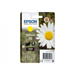 Epson 18 - 3.3 ml - amarelo - original - blister com RF/alarme acústico - tinteiro - para Expression Home XP-212, 215, 225, 312