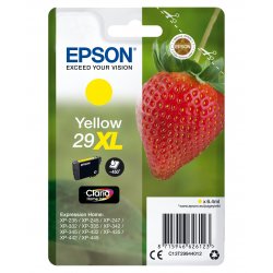 Epson 29XL - 6.4 ml - XL - amarelo - original - blister - tinteiro - para Expression Home XP-245, 247, 255, 257, 332, 342, 345,