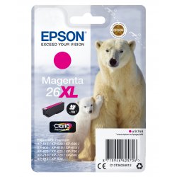 Epson 26XL - 8.7 ml - XL - magenta - original - blister - tinteiro - para Expression Premium XP-510, 520, 600, 605, 610, 615, 6