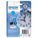 Epson 27XL - 10.4 ml - XL - azul cyan - original - tinteiro - para WorkForce WF-3620, WF-3640, WF-7110, WF-7210, WF-7610, WF-76