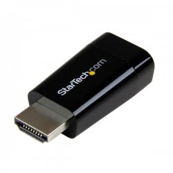 StarTech.com Compact HDMI to VGA Adapter Converter - Ideal for Chromebooks Ultrabooks & Laptops - 1920x1200/1080p - Adaptador d