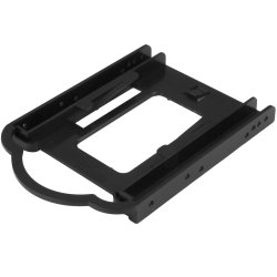 StarTech.com 2.5" HDD / SDD Mounting Bracket for 3.5" Drive Bay - Tool-less Installation - 2.5 Inch SSD HDD Adapter Bracket (BR