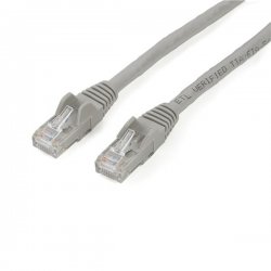 StarTech.com 2m CAT6 Ethernet Cable, 10 Gigabit Snagless RJ45 650MHz 100W PoE Patch Cord, CAT 6 10GbE UTP Network Cable w/Strai