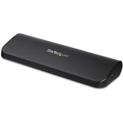 StarTech.com USB 3.0 Docking Station with HDMI and DVI/VGA - Dual Monitor - Universal Laptop Dock - Mac and Windows Compatible 