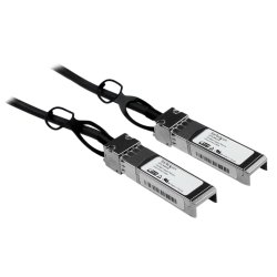 StarTech.com Cisco SFP-H10GB-CU1M Compatible 1m 10G SFP+ to SFP+ Direct Attach Cable Twinax, 10GbE SFP+ Copper DAC 10Gbps Low P