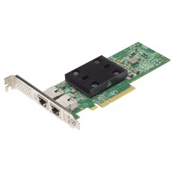 Lenovo ThinkSystem Broadcom NX-E - Adaptador de rede - PCIe 3.0 x8 baixo perfil - 10Gb Ethernet x 2 - para ThinkAgile VX3530-G 