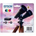 Epson 502 Multipack - Pack de 4 - 14.5 ml - preto, amarelo, azul cyan, magenta - original - blister com RF/alarme acústico - ti