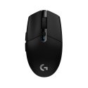 Logitech G G305 - Rato - óptico - 6 botões - sem fios - 2.4 GHz - receptor sem fio USB - preto 910-005282