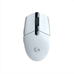 Logitech G G305 - Rato - óptico - 6 botões - sem fios - 2.4 GHz - receptor sem fio USB - branco 910-005291