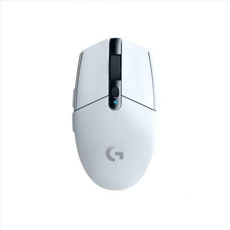 Logitech G G305 - Rato - óptico - 6 botões - sem fios - 2.4 GHz - receptor sem fio USB - branco 910-005291