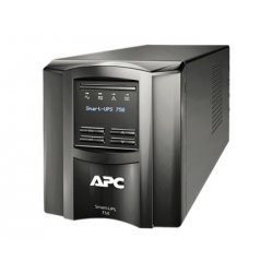 APC Smart-UPS SMT750IC - UPS - AC 220/230/240 V - 500 Watt - 750 VA - RS-232, USB - conectores de saída: 6 - preto - com APC Sm