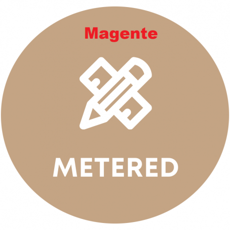 Magente para Metered Color 550,560,570,C60,C70,7965-737K/34K MTR006R01523