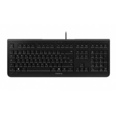 CHERRY KC 1000 - Teclado - 100% - full size - USB - QWERTY - Português - interruptor: rubber dome - preto JK-0800PO-2