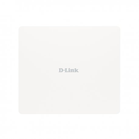 D-Link DAP-X3060OU - Ponto de acesso sem fios - externo - 1GbE, 2.5GbE - Wi-Fi 6, Wi-Fi 5 - 2.4 GHz, 5 GHz - montável em parede