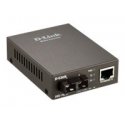 D-Link DMC F02SC - Conversor de media de fibra - 100Mb LAN - 10Base-T, 100Base-FX, 100Base-TX - RJ-45 / SC multi-modos - até 2 