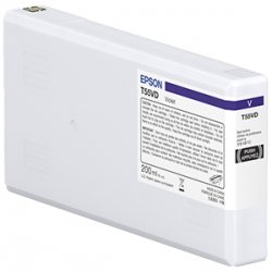 Epson T55WD - 200 ml - violeta - original - tinteiro - para P/N: C11CL14301A0 C13T55WD00