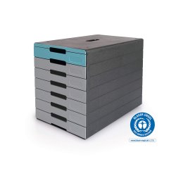 Móvel Secretária 7 Gavetas Durable Eco IdealBox Pro 7 175776306