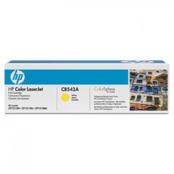 Toner HP 125A Amarelo CB542A 1400 Pág. HPCB542A