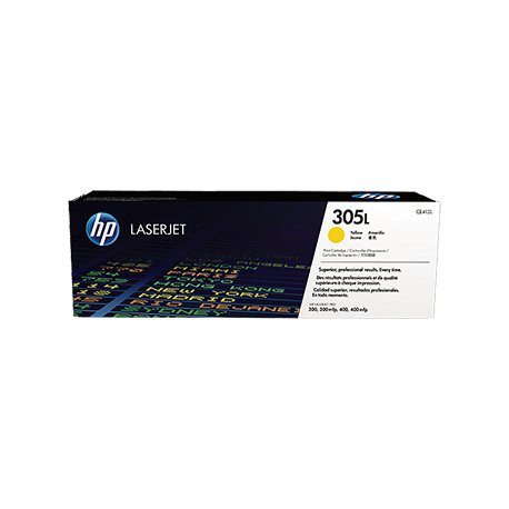 Toner HP 305L Amarelo CE412L 1400 Pág. HPCE412L