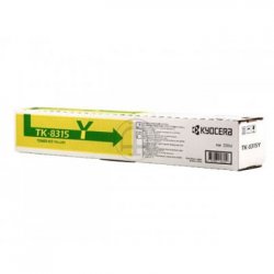 Toner Kyocera TK-8315Y Amarelo 1T02MVANL0 6000 Pág. KYOTK8315Y