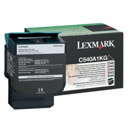 Toner LEXMARK Retorno Preto C540A1KG 1000 Pág. LEX0C540A1KG