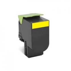 Toner LEXMARK Retorno 802SY Amarelo 80C2SY0 2000 Pág. LEX80C2SY0