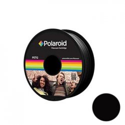 Filamento Polaroid Universal PETG 1.75mm 1Kg Preto POLPL-8201-00