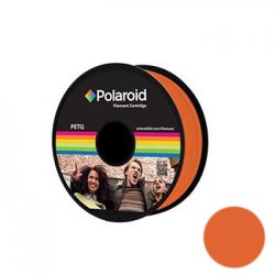 Filamento Polaroid Universal PETG 1.75mm 1Kg Laranja POLPL-8203-00