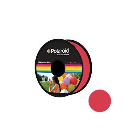 Filamento Polaroid Universal PLA 1.75mm 1Kg VermelhoTranspar POLPL-8019-00