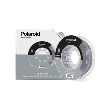 Filamento Polaroid Universal Silk PLA 1.75mm 250g Prata POLPL-PL-8404-00