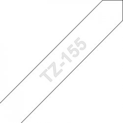 Fita Laminada 24mmx8mts Transparente/Branco BROTZ155