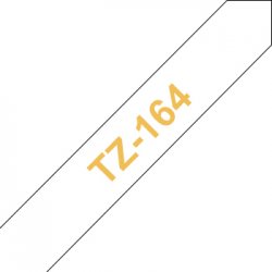 Fita Laminada 36mmx8mts Transparente/Dourado BROTZ164