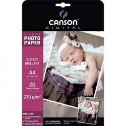 Papel A4 270g Fotográfico Ultimate Satin p/InkJet 20Fls 1084329