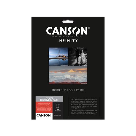 Papel A4 Canson Infinity Discovery Pack Photo 9 Folhas 1230004874