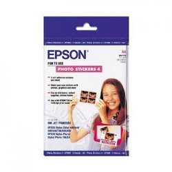 Papel de Autocolante Fotografico A6 250gr (SO41176) 5 Folhas EPSC13S041176