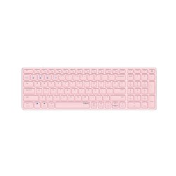 Teclado Wireless E9700M Ultra-Slim Rosa RAP215872