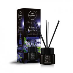 Ambientador Sticks Aroma Home Black S. Oriental Garden 100ml 6861166