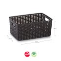 Caixa Arrumação Rattan Nº3 10L Wengue 6623041