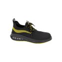 Sapatos Tamanho 40 Baixo Rush 998 S1 PL FO SR Preto/Amarelo 6308092