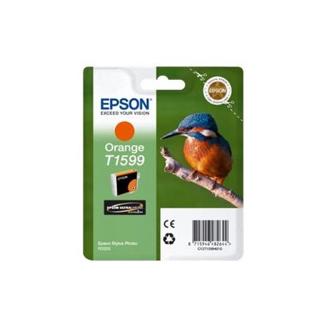 Tinteiro EPSON T1599 Laranja - Stylus Photo R2000 C13T15994010