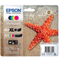 Tinteiro EPSON 603 Multipack 4 Cores XL + Alarme RF - XP-2100/2105/3100/3105/4100/4105, WF-28xx C13T03A94020