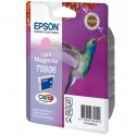 Tinteiro EPSON T0806 Magenta Claro - Stylus Photo P50/PX6xx/PX7xx/PX8xx/R2xx/R360/RX560/RX585/RX685 C13T08064011