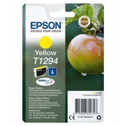 Tinteiro EPSON T1294 Amarelo L - Stylus B42,BX3xx/5xx/6xx/9xx,SX4xx/5xx/620 C13T12944012