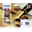 Tinteiro EPSON 16 Multipack 4 Cores - WF-2010/251xx/26xx/27xx C13T16264012