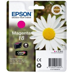 Tinteiro EPSON 18 Magenta - XP-30/x02/x05/x12/x15/x22/x25 C13T18034012