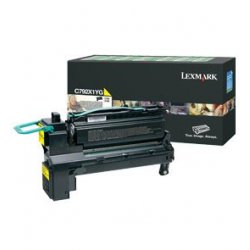 Toner LEXMARK C792X1YG Amarelo de retorno 20K a 5% - C792 C792X1YG