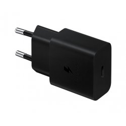 Adaptador Samsung corrente c/ cabo 15W preto EP-T1510XBEGEU